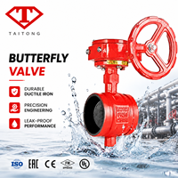 Vanne papillon DN 65 avec joint en caoutchouc, vanne papillon sanitaire, vanne papillon en acier inoxydable, vanne pneumatique double