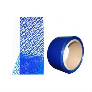 Sicurezza personalizzata di fabbrica Void Tape Jumbo Roll Evident Transfer Tamper Security con logo Tape