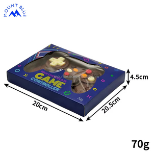 Biscuits au chocolat de luxe de haute qualité, forme de manette de jeu créative, galletas au chocolat avec un emballage unique - Product Image 3
