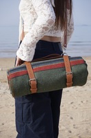 Plaid de luxe italien en laine avec pompons, housse de canapé tissée sur mesure de la collection Plaid, haute qualité, ignifuge, pas cher