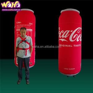 Promotion extérieure événement fête signe sauter <span class=keywords><strong>ballon</strong></span> géant <span class=keywords><strong>gonflable</strong></span> cola bouteille costume modèle - Product Image 2