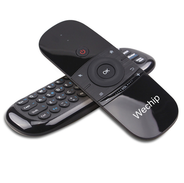 W1 Air Mouse with Keyboard 2.4G Wireless Remote Control with Fixed Code for Android TV BOX/Projector/Tablet/PC