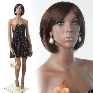 Afro-amerikaanse Mannequin Mode Display Full Body Mannequin Levensechte Realistische Vrouwelijke Mannequin