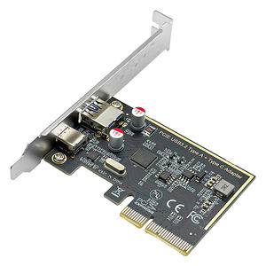 Kartu ekspansi Chipset ASM1142 Port, PCI Express USB3.<span class=keywords><strong>2</strong></span> tipe-c <span class=keywords><strong>2</strong></span> Port Adapter Hub tanpa catu daya untuk komputer Desktop - Product Image 2