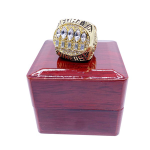 San Francisco 49ers Championship Ring 1994 NFL Winner Gold Alloy Jewelry Unisex Commemorative <b>Trophy</b> - Product Image 5
