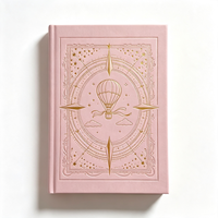 Cuaderno Personalizado A5 con Tapa Dura, Grabado en Relieve con Lámina Dorada, Diario con Forro de Cuero PU, Regalo