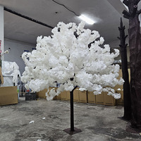 5ft 6ft 7ft Artificielle Mini Fleur De Cerisier Arbre Pêche Fleur Branche Table Fleur Arbre Pièce Maîtresse