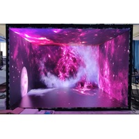 Pantalla LED Interior 4K de Alta Definición P1.56mm, Video Wall Fijo para Publicidad, Educación, Señalización y Uso en Ascensores