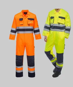Flame Retardant Coverall Waterproof Oil And Gas Building One-piece Coverall