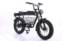 Bicicleta eléctrica para adultos, bicicleta eléctrica de largo alcance para desplazamientos, bicicleta eléctrica para mascotas, bicicleta eléctrica todoterreno con cesta, bicicleta eléctrica urbana para desplazamientos.