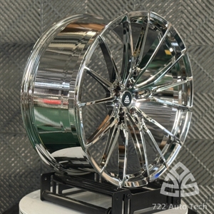ล้อแม็กซ์โครเมี่ยมฟอร์จ 722Auto 1 ชิ้น ขนาด 20 21 22 23 24 นิ้ว 5x112 5x120 5x130 ขอบลึกเว้า สำหรับรถเมอร์เซเดส เอส คลาส และบีเอ็มดับเบิลยู <span class=keywords><strong>7</strong></span> - Product Image 2