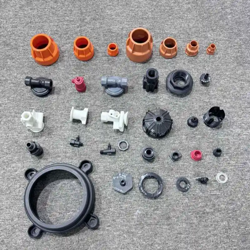 High Quality OEM PP+20%GF Nylon injection mould Customized small plugs plastic parts Injection molding