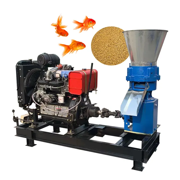 Diesel Fish Pellets Machines To Produce Pellet Prices Mill Hot Sale In Europe