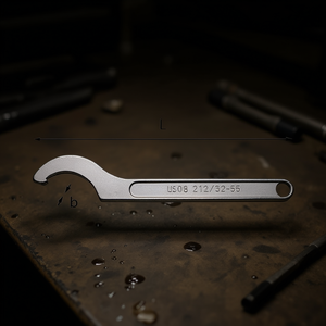 Open End <b>Wrench</b> 212/32-55 For Automotive Repair Tools - Product Image 3