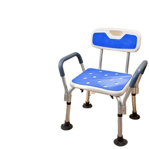 Medtronic Medical Shower Chair Aluminum Alloy Adjustable Height With Non Slip <b>Pads</b> For Elderly Pregnant Women - Product Image 5