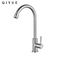 Robinet de filtre à eau en laiton à un seul niveau, robinet de cuisine rotatif, robinet de cuisine pour hôtels, hôpitaux, fermes, centres commerciaux