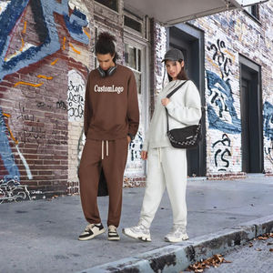 Sudaderas con Capucha de Felpa Gruesa de Alta Calidad para Mujer, Sudaderas Unisex con Cuello Redondo Personalizadas con Bordado y Logotipo Personalizado - Product Image 3