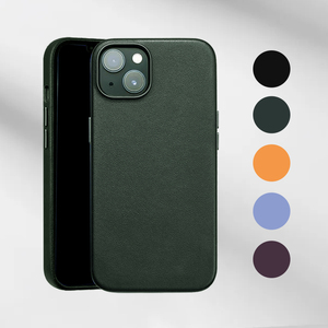 Étui de téléphone Wintop, nouveau style, en cuir véritable et microfibre, pour <span class=keywords><strong>iPhone</strong></span> 14/13/12, type sac bandoulière, housse de protection professionnelle - Product Image 2