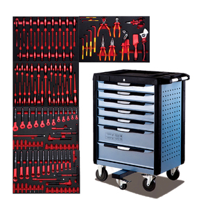 SHINELY Juego de Herramientas Aisladas para Electricista de 1000V, 118 Piezas, Caja de Herramientas de 7 Capas, Personalizable OEM, Juego de Herramientas Manuales VDE - Product Image 1