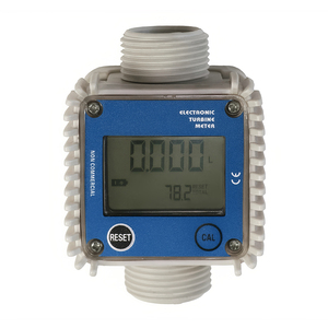 Harga Pabrik Grosir K24 Turbine Digital <span class=keywords><strong>Flow</strong></span> <span class=keywords><strong>Meter</strong></span> untuk Air/Bahan Bakar/Bensin/Solar/Cairan Bersertifikasi CE Akurasi 0.5% LCD - Product Image 2
