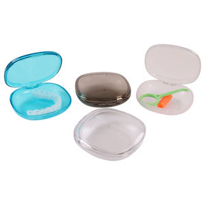 Scatola di immagazzinaggio ortodontico del fermo di plastica del modello di denti dentali della protesi falsa - Product Image 2