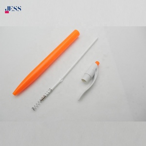 Cina all'ingrosso in plastica arancione <span class=keywords><strong>B</strong></span> allpoint penna con Logo personalizzato stampato a basso prezzo clicca <span class=keywords><strong>penne</strong></span> - Product Image 5