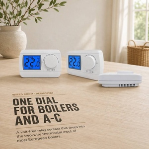 <span class=keywords><strong>Thermostat</strong></span> filaire direct usine avec sortie relais pour systèmes de chauffage et de refroidissement à chaudière à <span class=keywords><strong>gaz</strong></span> - Product Image 2
