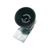 Serrure à came mécanique en alliage de zinc DL705-K02, cylindre plaqué zinc, serrure ANSI Grade 1, 2 clés, sécurité industrielle
