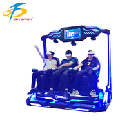 Simulador de Montaña Rusa VR, Cine 9D, Silla Tipo Huevo de 3 Plazas, Interior/Exterior, Educativo, de Plástico y Madera, en Venta