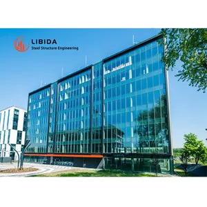 LIBIDA Long last Estructura de acero de gran envergadura edificio de hotel de varios pisos/edificio de oficinas Cobertizo de almacenamiento Edificio de taller