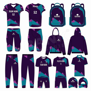 Uniforme de football américain personnalisé en gros 2025, uniforme de football américain pour usage sportif - Product Image 6