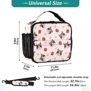 Top Quality Customs logo Thermal Insulated Lunch Box Portable Tote Cooler Bag for Travel Picnic - Product Image 2