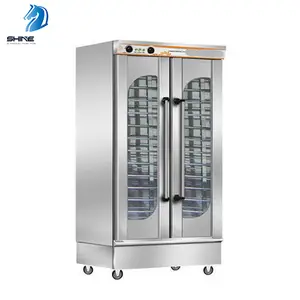 Double/ Single Door 15 or 30 pan commercial bread fermentation oven automatic pita bread proofer machine