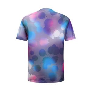 Vêtements de sport écologiques et durables en RPET, matière polyester recyclée, impression par sublimation 3D, t-shirt pour homme - Product Image 2