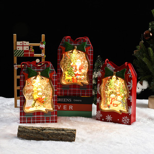 Boîte à musique lumineuse rotative <span class=keywords><strong>de</strong></span> Noël, décorations <span class=keywords><strong>de</strong></span> train miniature, cadeaux <span class=keywords><strong>de</strong></span> Noël JX-SZ11 - Product Image 4
