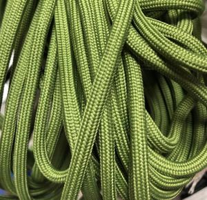 Custom 5 mm Round Polyester Drawstring <b>Cord</b> Colored Waterproof Braided for Bags Garments Shoes Home Textiles - Product Image 1