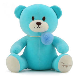 Colori della caramella peluche orsacchiotti peluche personalizzato mini peluche peluche orsacchiotto peluche con soffice pompon - Product Image 6