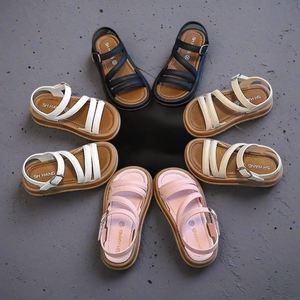 Sandalias Coreanas de Verano para Niñas, Modernas, Lindas, de Princesa, Versátiles y Cómodas para Aprender a Caminar - Product Image 6