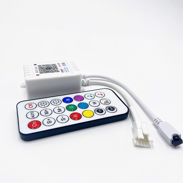 Hot Sale 21-Key BT APP Music LED Light Strip Dimmer Infrared Controller Wireless Control 6A Output Current DC5-24V Accessories