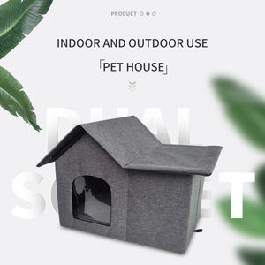 Résistant aux intempéries Extérieur Intérieur Chats Pliable Chaud Sauvage <span class=keywords><strong>Abri</strong></span> Amovible Doux Tapis Chauffant <span class=keywords><strong>Chat</strong></span> Maison - Product Image 5