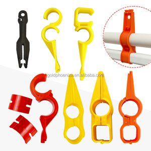 QA Poultry Drinking Feeding Line System Clip <strong>Hook</strong> Plastic Hanging <strong>Pipes</strong> Clamp - Product Image 1