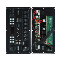 Carte d'amplificateur de puissance HY-10 12V TPA3116D2 50WX2 avec module audio AUX USB TF Card pour haut-parleur