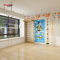 Barre de traction murale en acier pour la maison, équipement de fitness intérieur, équipement de jeu, thérapie occiopédagogique, usage familial et scolaire