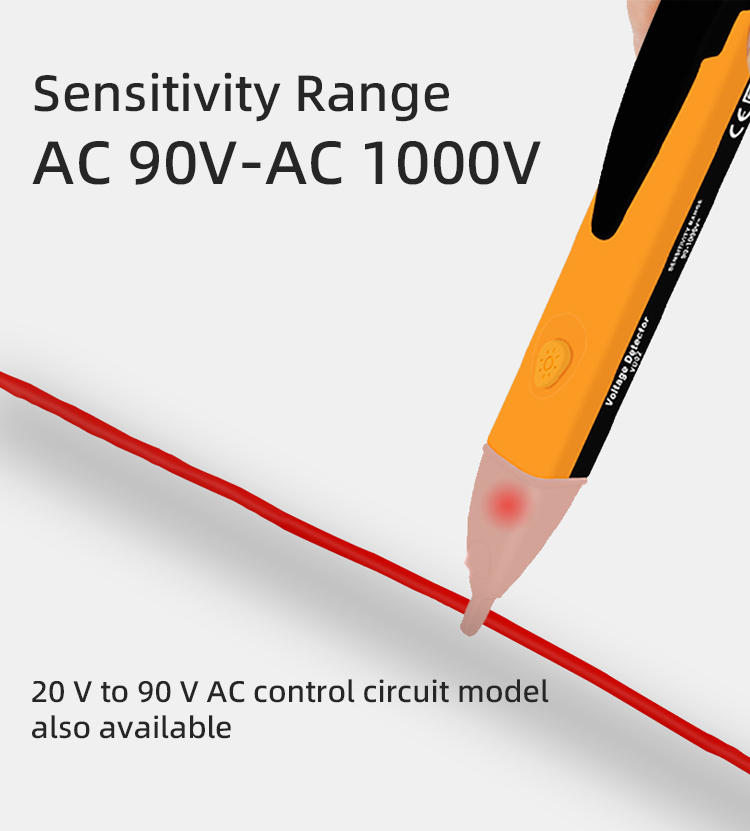 Test range 90V1000V Noncontact voltage test pen Voltage test pen with