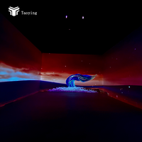 Système de projection cartographique 3D, projecteur holographique interactif immersif pour le divertissement et le tourisme culturel