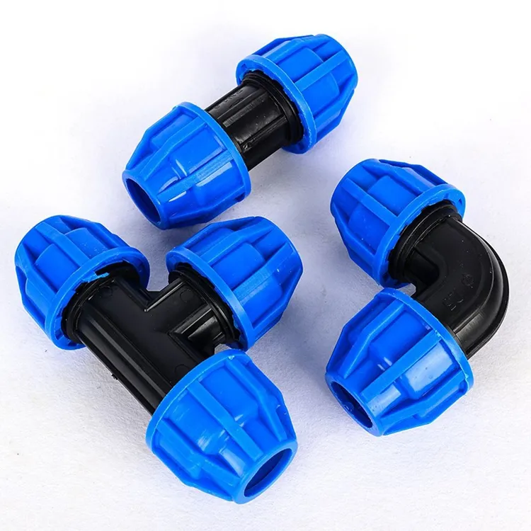 Wholesale Irrigation Pipe Fittings Agricultural Pipe Use Quick Joint Connectors Fittings 2 Inch Straight PE Couplings