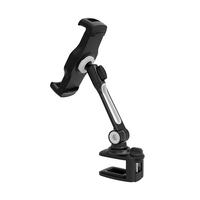 Support de téléphone et tablette pliable en métal à base de fixation rotative à 360 degrés, le plus vendu