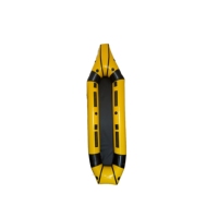 Kayak gonflable à deux places en TPU soudé, packraft double pour expédition fluviale