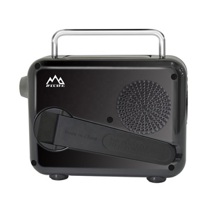 Loa BT Tấm Âm Thanh Nổi Ngoài Trời Không Dây Retro Âm Thanh 3d Di Động MEDING Kèm Radio & Đèn Pin - Product Image 4