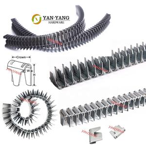 यान्यांग औद्योगिक पैलेट लकड़ी के स्टेपल p16 p25 p40 16ga गोल्डन 1 "क्राउन 1-1/2" लंबाई पी श्रृंखला अंगूर फर्नीचर पिन नाखून - Product Image 5